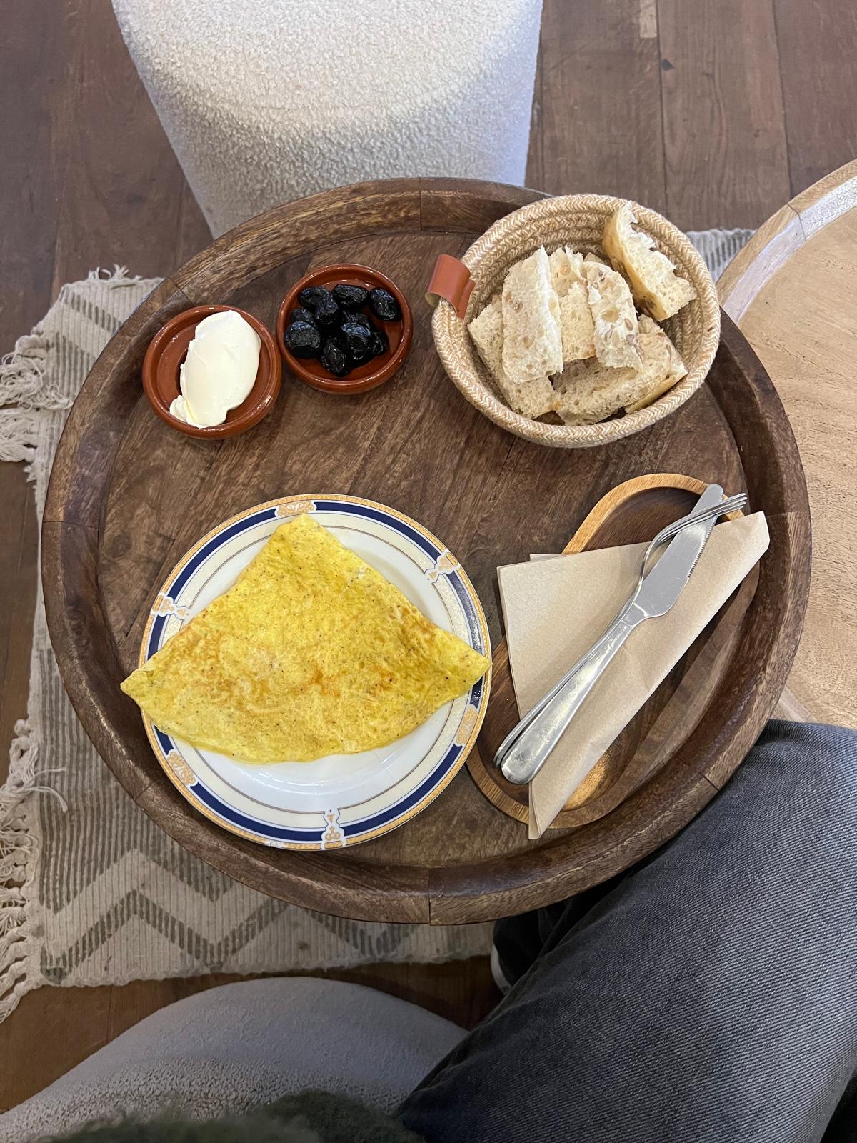 Petit déjeuner au Kahwatea Coffee